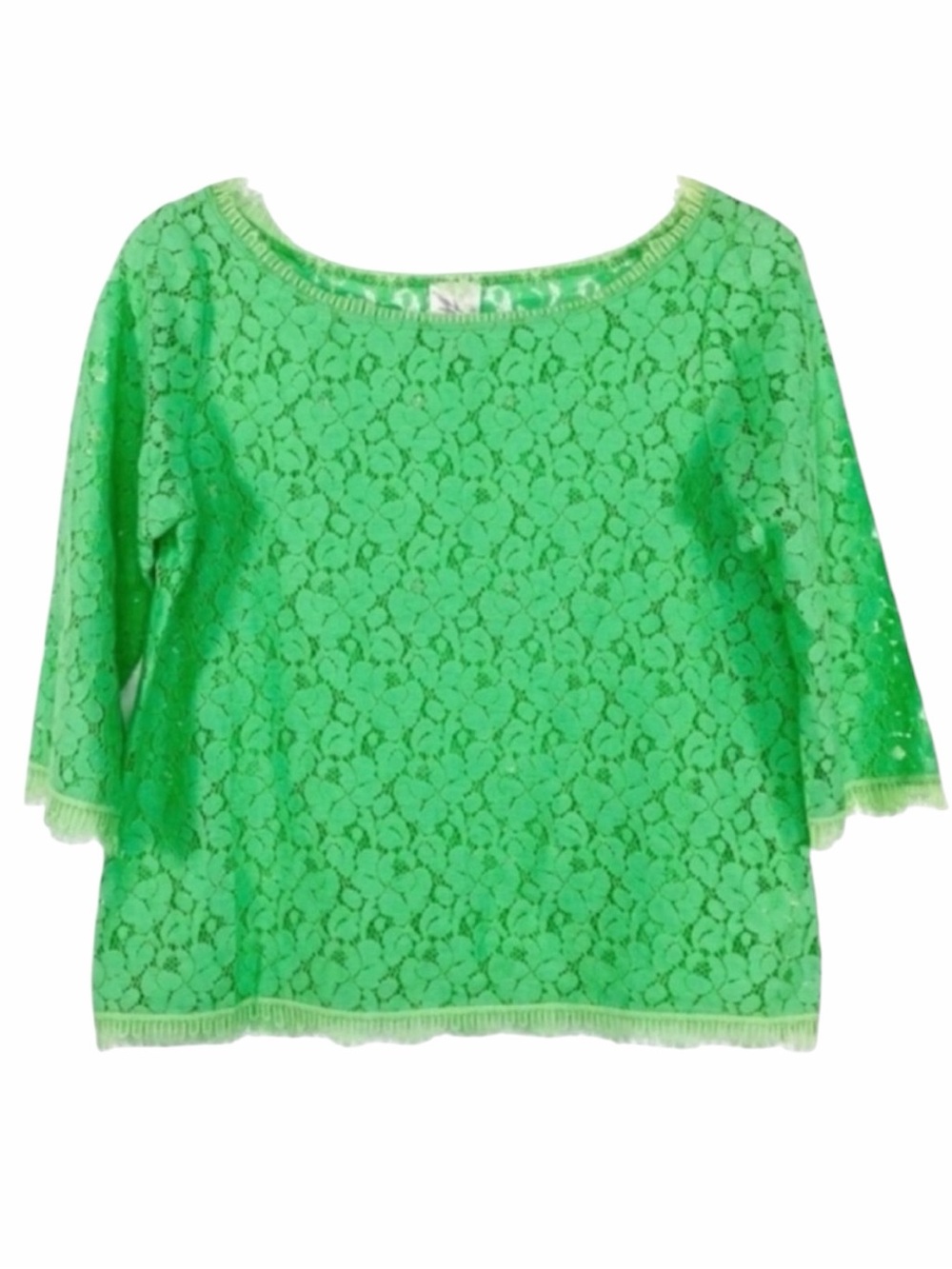 WESTON WEAR - ANTHROPOLOGIE lace blouse top S - Picture 8 of 11